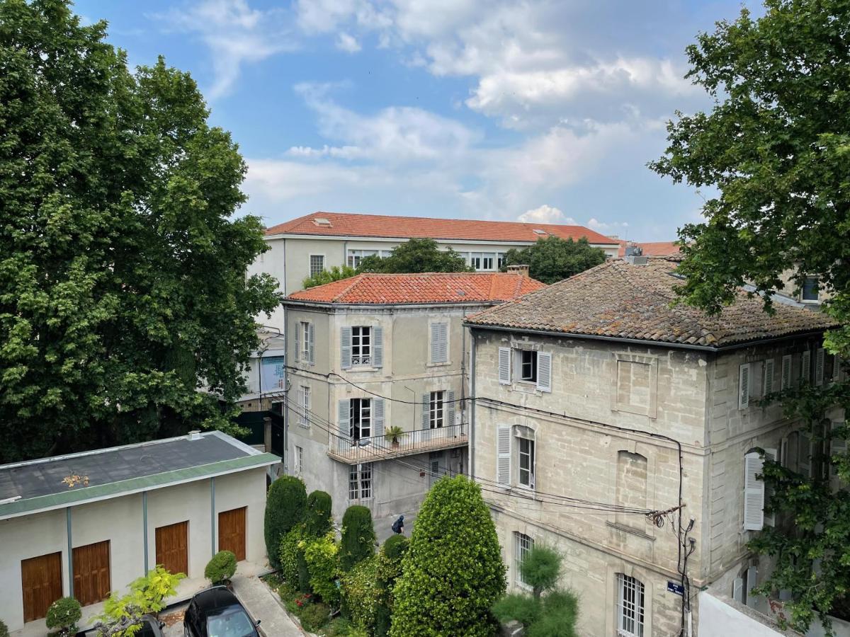 Appartement L'Atypique - T3 Grande Terrasse, Bbq Vue Et Cheminee à Avignon Extérieur photo